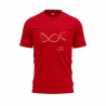 DNA GOLD METALLIC RED | Pánské oblečení